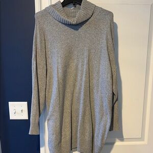 GAP Gray Turtleneck Sweater Dress Size XL